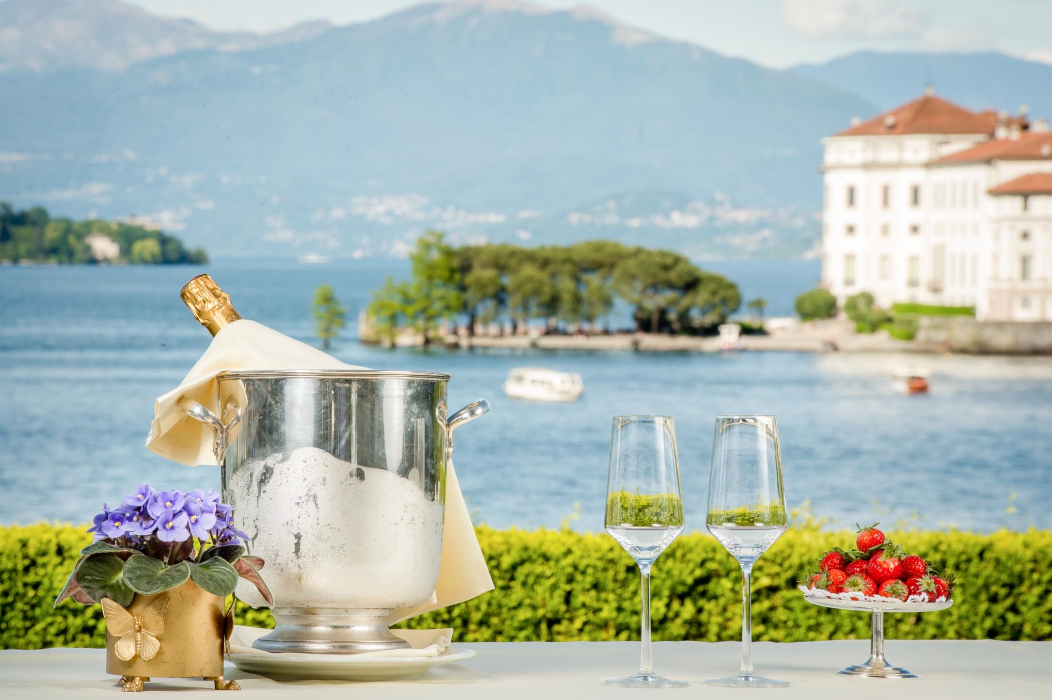 Hotel Villa E Palazzo Aminta Stresa Kültér fotó