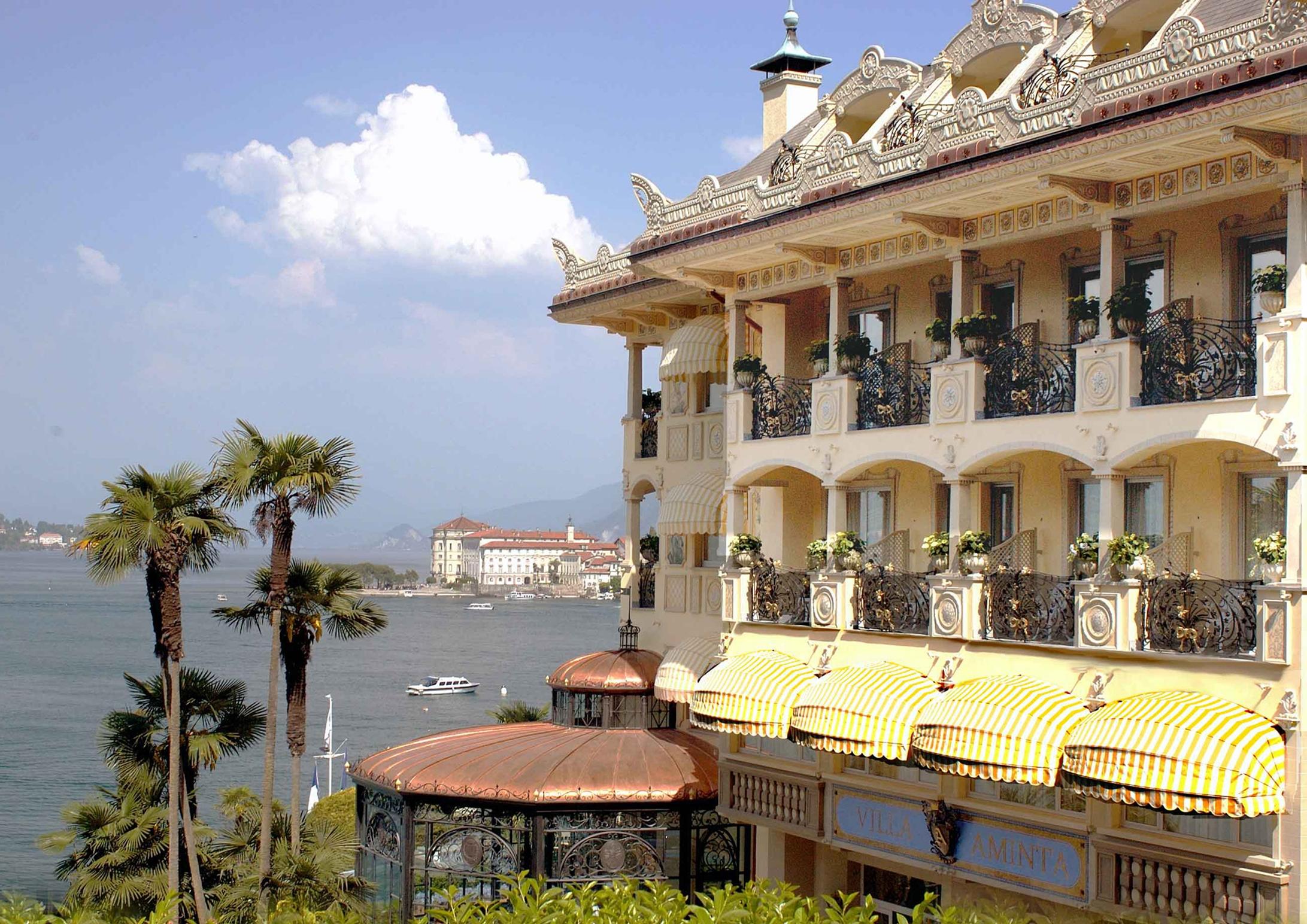 Hotel Villa E Palazzo Aminta Stresa Kültér fotó