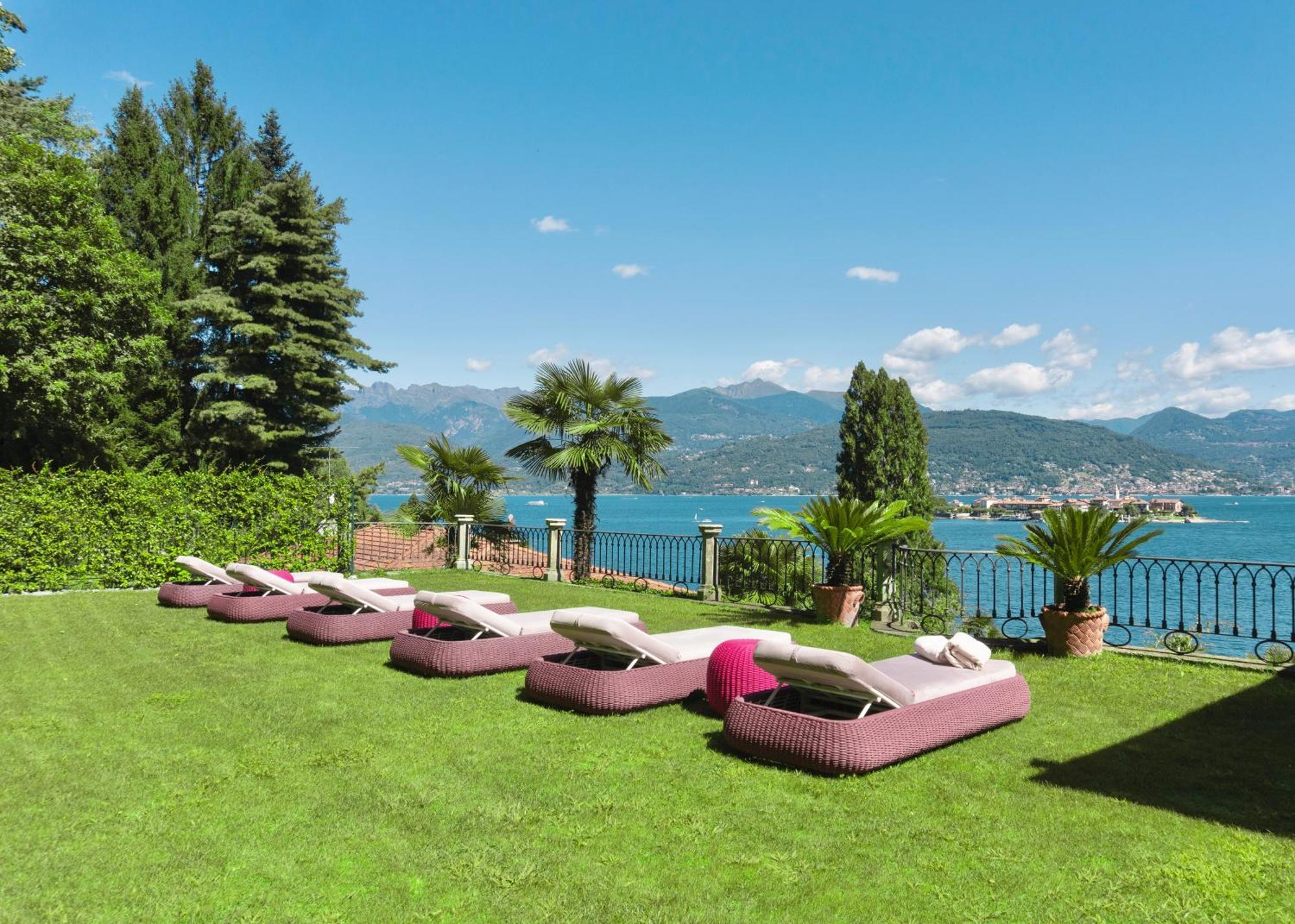 Hotel Villa E Palazzo Aminta Stresa Kültér fotó