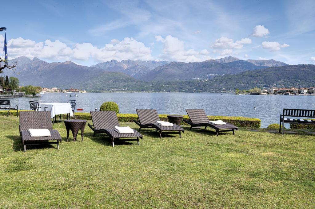 Hotel Villa E Palazzo Aminta Stresa Kültér fotó